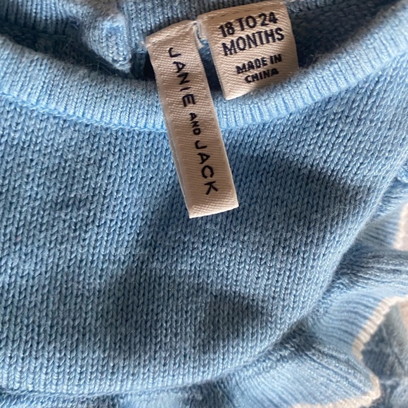 Janie and Jack Knitted Romper - Picture 4 of 5